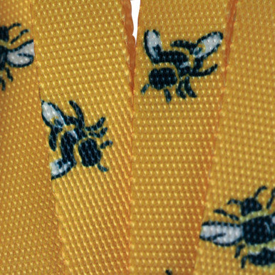 Cath Kidston Bees Printed Yellow Dog Lead