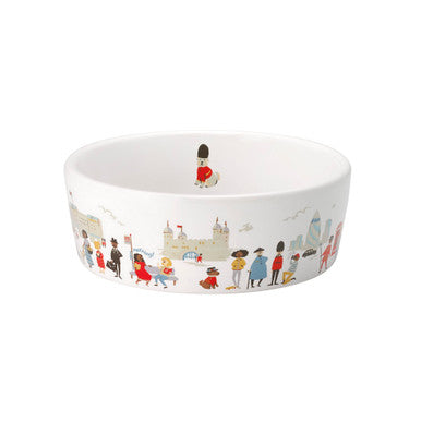 Cath Kidston London Printed Ceramic Dog & Cat Bowl