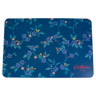 Cath Kidston Flora Fauna Greenwich Flowers Feeding Dog & Cat Mat