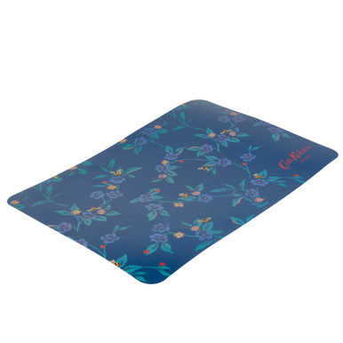 Cath Kidston Flora Fauna Greenwich Flowers Feeding Dog & Cat Mat