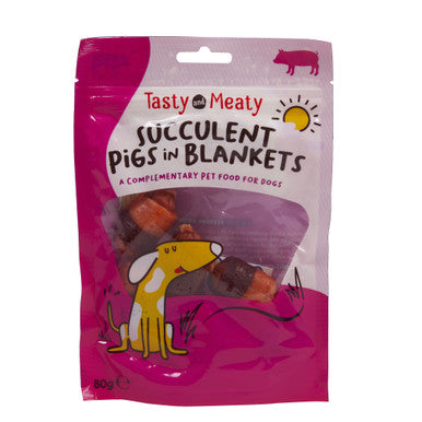 Tasty and Meaty Succulent Pigs In Blankets Adult Dog Treat