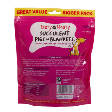 Tasty and Meaty Succulent Pigs In Blankets Adult Dog Treat