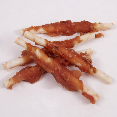 Tasty and Meaty Chewy Twists With Chicken Adult Dog Treat