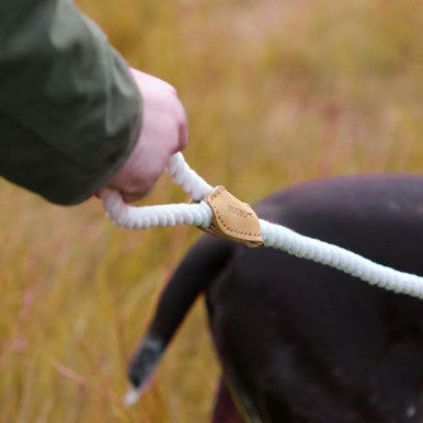 Hound Real Leather Braided Dog Lead