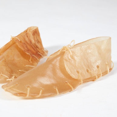 Tasty and Meaty Rawhide Chew Shoe Adult Dog Treats