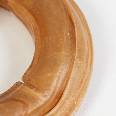 Tasty and Meaty Rawhide Pressed Ring Adult Dog Treats