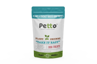 Petto Smart Nutrition Plant & Insect Based Take It Easy Adult Dog Treats