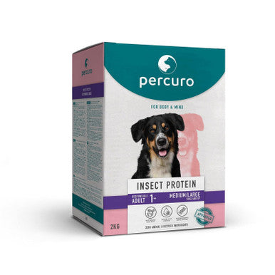 Percuro Insect Protein Hypoallergenic Medium/Large Breed Adult Dry Dog Food