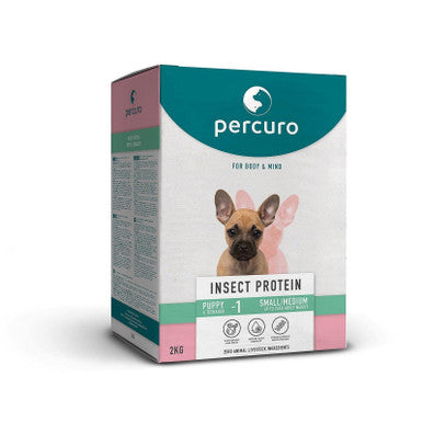 Percuro Insect Protein Hypoallergenic Small/Medium Breed Puppy Dry Dog Food