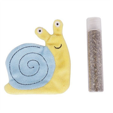 Ministry of Pets Sam the Snail Catnip Tube Cat Toy