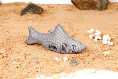 Ministry of Pets Sidney the Shark Squeaky Plush Dog Toy