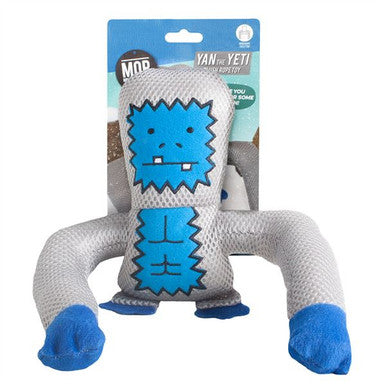 Ministry of Pets Yan the Yeti Plush Rope Dog Toy