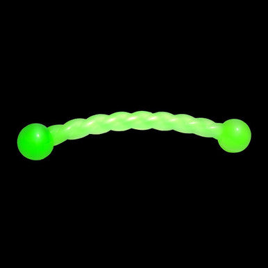 Ministry of Pets Glow in the Dark Green Stick Throw & Fetch Dog Toy