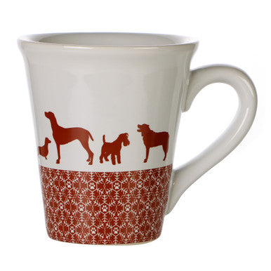 Festive Collection Ceramic Dog Mug