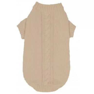 Banbury & Co Knitted Dog Jumper Ivory