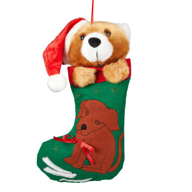 Pet Brands Plush Dog Stocking