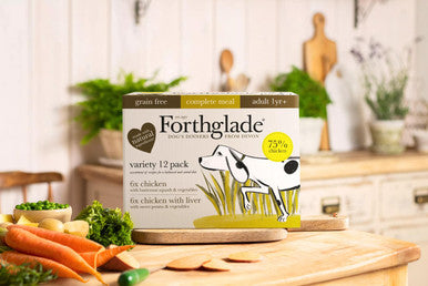 Forthglade Complete Adult Grain-free Duo Chicken & Chicken with Liver