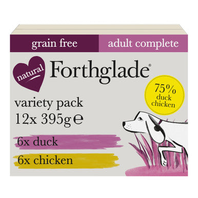 Forthglade Complete Adult Grain-free Duo Duck & Chicken