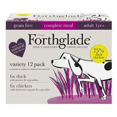 Forthglade Complete Adult Grain-free Duo Duck & Chicken