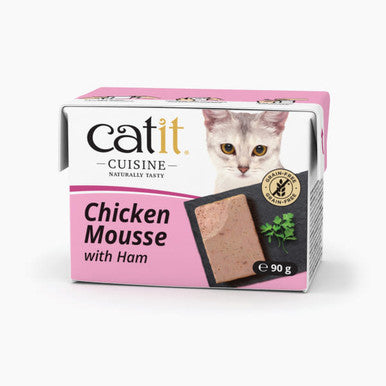 Catit Cuisine Chicken Mousse with Ham Complete Wet Cat Food