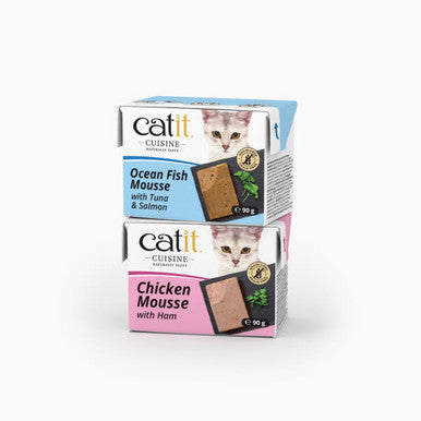 Catit Cuisine Chicken Mousse with Ham Complete Wet Cat Food