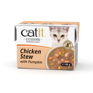 Catit Cuisine Chicken Stew with Pumpkin Complementary Wet Cat Food