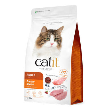 Catit Adult Poultry Recipe Complete Dry Cat Food