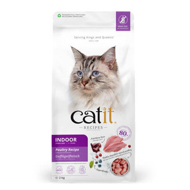 Catit Indoor/Sterilised Poultry Recipe Complete Dry Cat Food