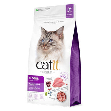 Catit Indoor/Sterilised Poultry Recipe Complete Dry Cat Food