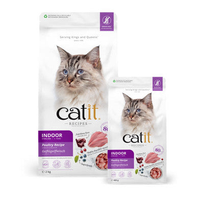 Catit Indoor/Sterilised Poultry Recipe Complete Dry Cat Food