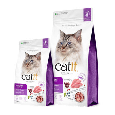 Catit Indoor/Sterilised Poultry Recipe Complete Dry Cat Food