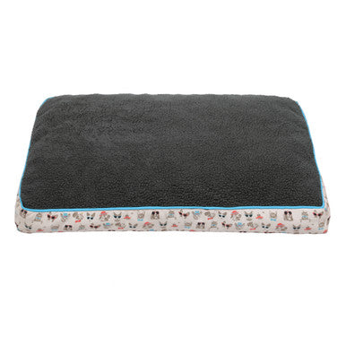 Ministry of Pets Printed Dog & Cat Mattress Bed