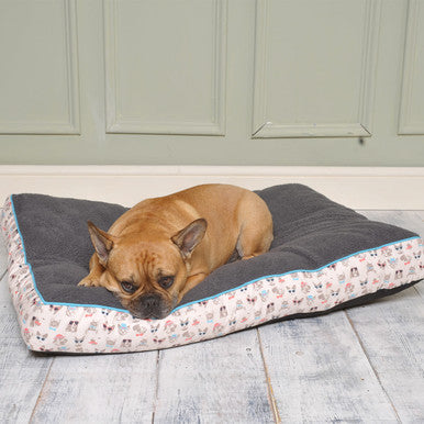 Ministry of Pets Printed Dog & Cat Mattress Bed