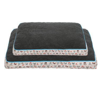 Ministry of Pets Printed Dog & Cat Mattress Bed