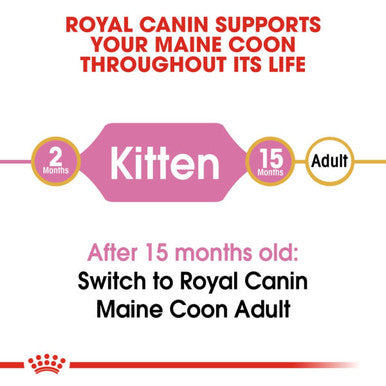 Royal Canin Feline Health Nutrition Maine Coon Kitten Dry Cat Food