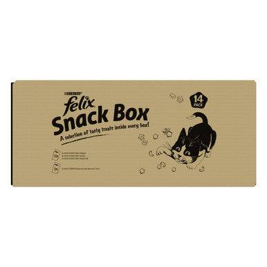 Purina Felix Mixed Snack Box Adult Cat Treats Pack