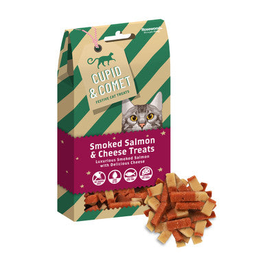 Cupid & Comet Smoked Salmon & Cheese Cat Treats