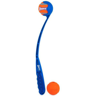 Chuckit Holiday 18M Launcher with Fetch Ball Dog Toy