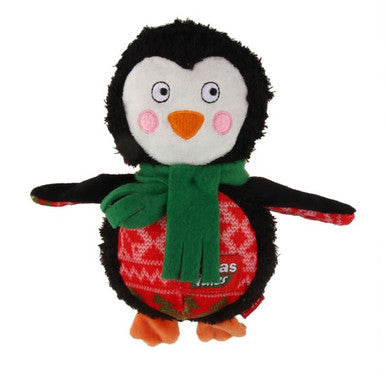 GiGwi Plush Friendz Penguin Dog Toy