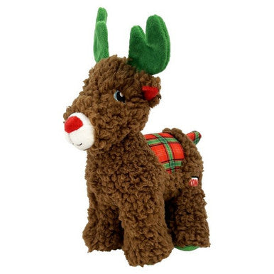 Kong Holiday Sherps Reindeer Dog Toy