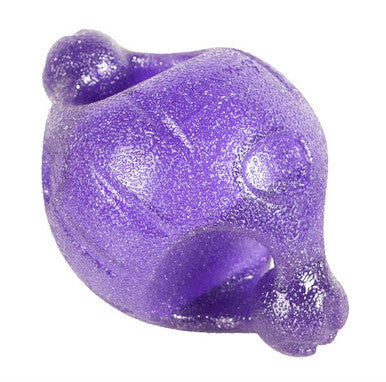 Kronos9 Sphere Flashing Purple Throw & Fetch Dog Toy