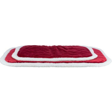 Trixie Christmas Oval Dog Lying Mat Nevio Red & White