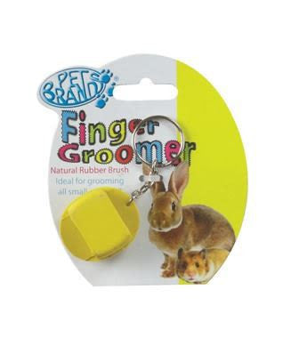 Pet Brands Natural Finger Groomer For Small Animal