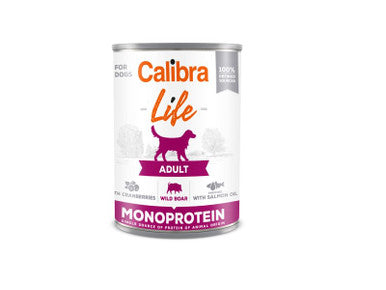 Calibra Life Grain-free Adult Wet Dog Food - Wild Boar