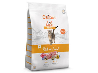 Calibra Life Grain-free Adult Dry Cat Food - Lamb