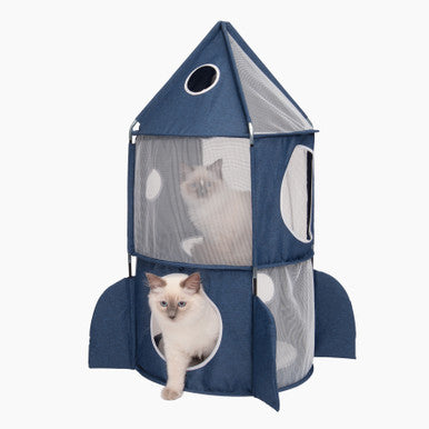 Catit Vesper Rocket Ship Foldable Cat Toy