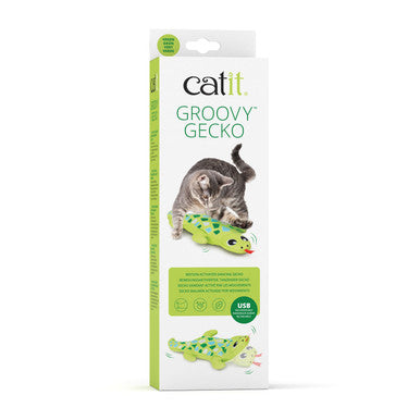 Catit Groovy Gecko Cat Toy