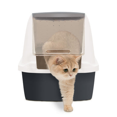 Catit Airsift Hooded White/Grey Cat Litter Box