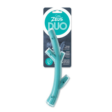 Zeus Duo Stick Turquoise Dog Chew Toy