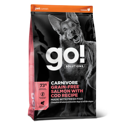 Go! Carnivore Grain Free Salmon + Cod Recipe for Dogs